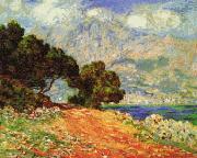 Claude Monet Menton seen from Cape Martin oil painting